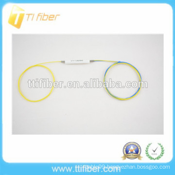 High quality 1x2 FBT single window optical fiber splitter